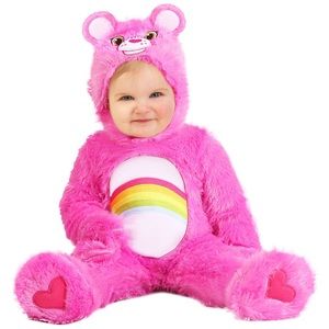 Pink Care bear Costume for baby 0-3 months